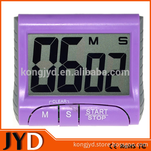 JYD-TM001 Versatile Use Digital Kitchen Timer Mount With A Clip Or Magnet Or Stand